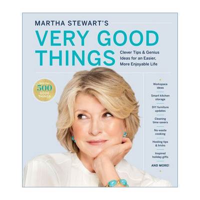 英文原版 Martha Stewart's Very Good Things 好生活家庭手册 玛莎斯图尔特 美国家政女王 精装 英文版 进口英语原版书籍