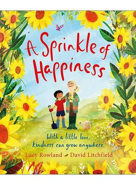 英文原版 A Sprinkle of Happiness 一点点幸福 精装儿童亲情绘本 英文版 进口英语原版书籍