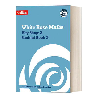 英文原版 Collins Key Stage 3 Maths Student Book 2 White Rose Maths 白玫瑰数学 英国初中数学学生用书 2 进口英语原版书籍