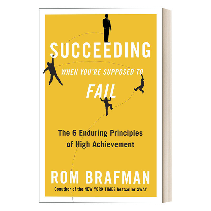 英文原版 Succeeding When You're Supposed to Fail 峰回路转 转败为胜的6大驱动力 成功学 Rom Brafman 英文版 进口英语原版书籍