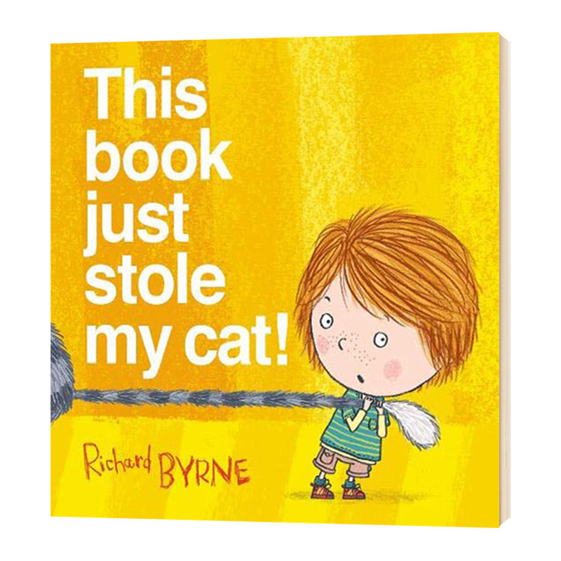 这本书偷了我的猫 英文原版绘本 This Book Just Stole My Cat 英文版 儿童启蒙英语读物 进口原版英语书籍
