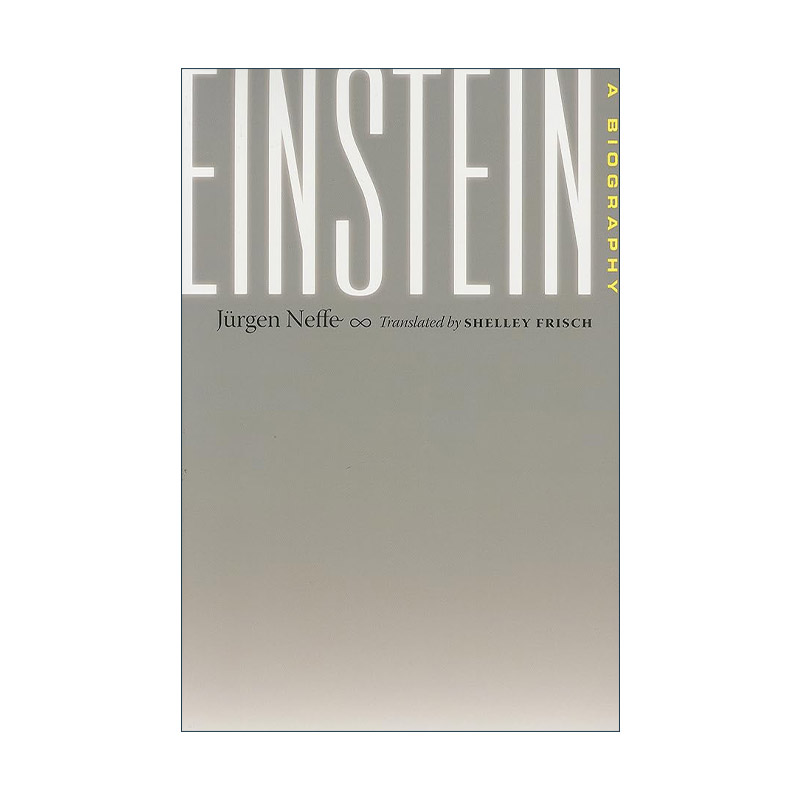 英文原版 Einstein 爱因斯坦传 Jürgen Neffe 英文版 进口英语原版书籍