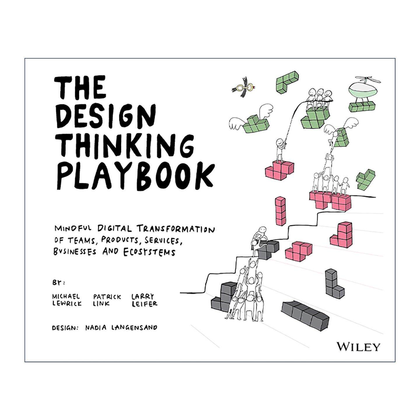 英文原版 The Design Thinking Playbook 设计思维手册 团队 产品 服务 业务和生态系统的数字化转型 英文版 进口英语原版书籍