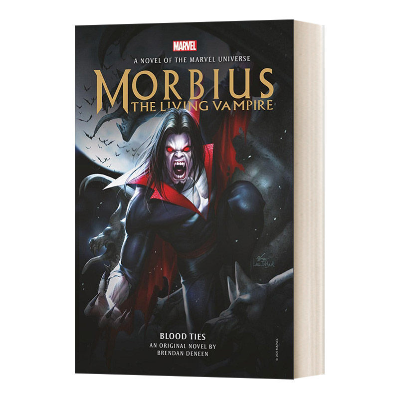 英文原版 Morbius: The Living Vampire - Blood Ties 暗夜男爵莫比亚斯 漫威小说 英文版 进口英语原版书籍