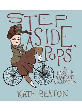 英文原版 Step Aside Pops 一边去 老古董 精装 一个乞丐漫画集 英文版 进口英语原版书籍