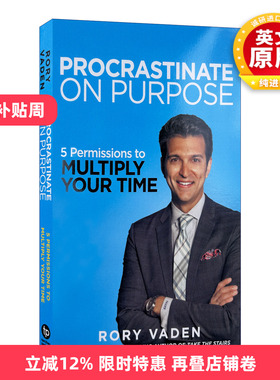英文原版 Procrastinate on Purpose 时间管理的奇迹 让硅谷团队效率倍增的“认知”和“行动”实践指南 英文版 进口英语原版书籍