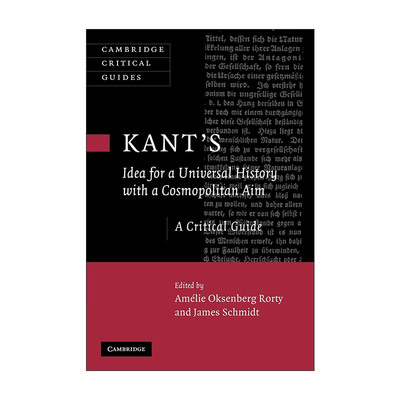 英文原版 Kant's Idea for a Universal History with a Cosmopolitan Aim 康德 一种世界公民意图下的普遍历史的理念 进口书籍