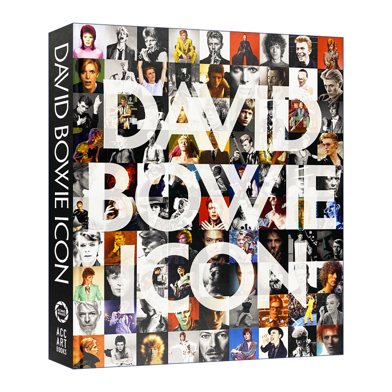 英文原版 David Bowie Icon 大卫·鲍伊 终极摄影画册 精装 英文版 进口英语原版书籍图片