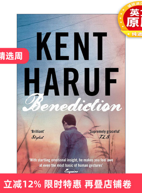 英文原版 Benediction 祝辞 肯特·哈鲁夫 Kent Haruf Plainsong系列3 英文版 进口英语原版书籍