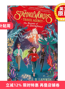英文原版 The Strangeworlds Travel Agency The Secrets of the Stormforest 奇怪世界旅行社 暴风森林的秘密 进口英语原版书籍