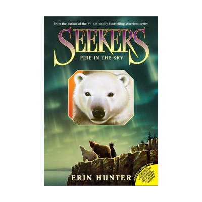 英文原版 Seekers 5 Fire in the Sky 熊武士/探索者首部曲5苍穹流火 英文版 进口英语原版书籍