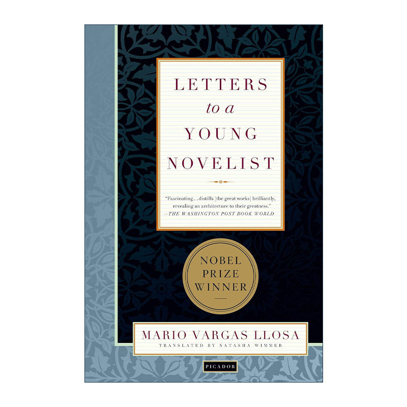 英文原版 Letters to a Young Novelist 给青年小说家的信 略萨文集 略萨 英文版 进口英语原版书籍