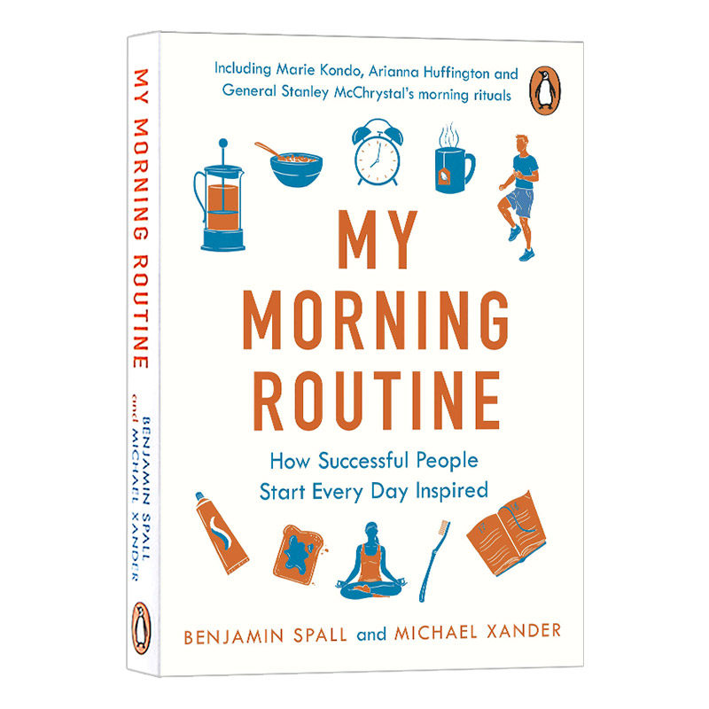 起床后的黄金1小时 英文原版 My Morning Routine 英文版 进口英语书籍