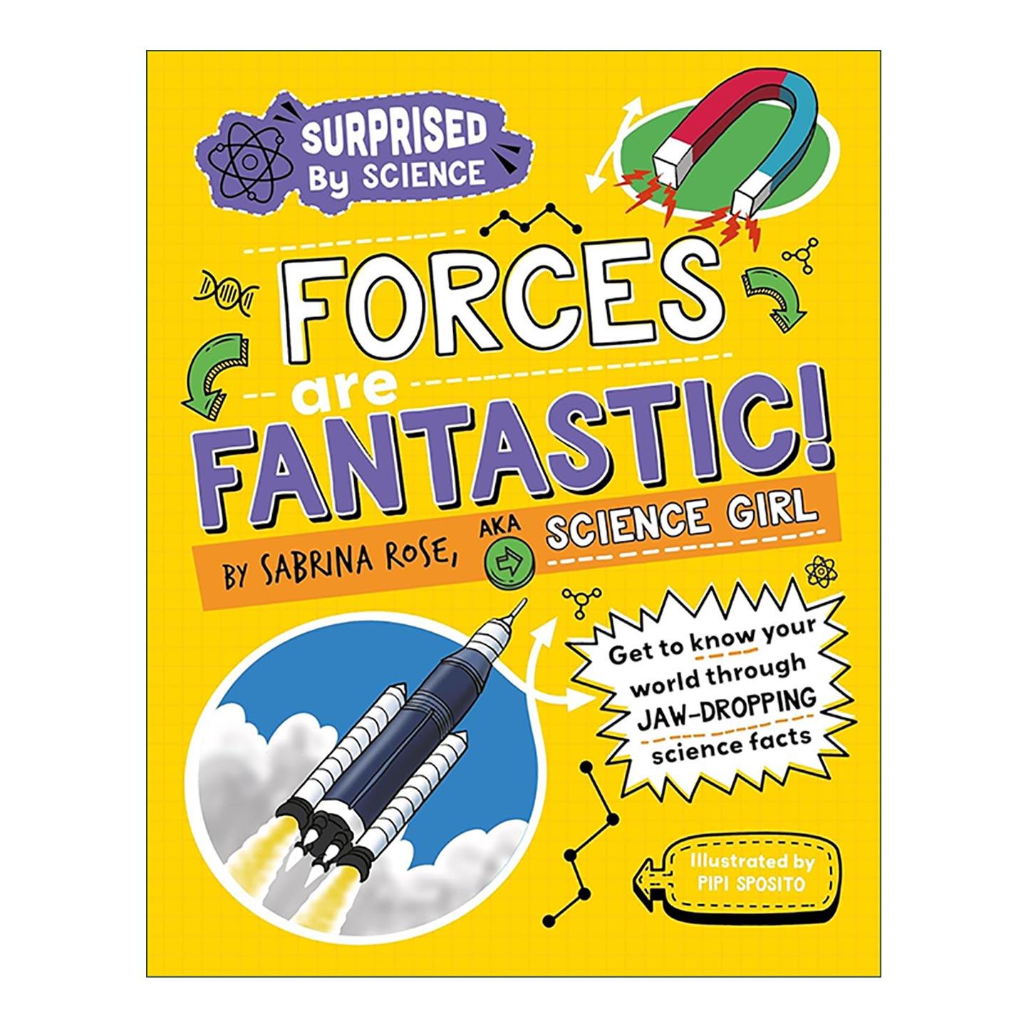英文原版 Surprised by Science Forces are Fantastic 科学的惊喜 力量 儿童自然科学科普百科绘本精装 英文版 进口英语原版书籍