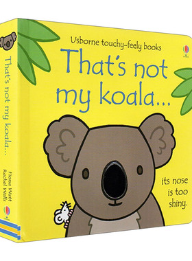 英文原版绘本 That's not my koala 那不是我的考拉 英文版 进口英语原版书籍