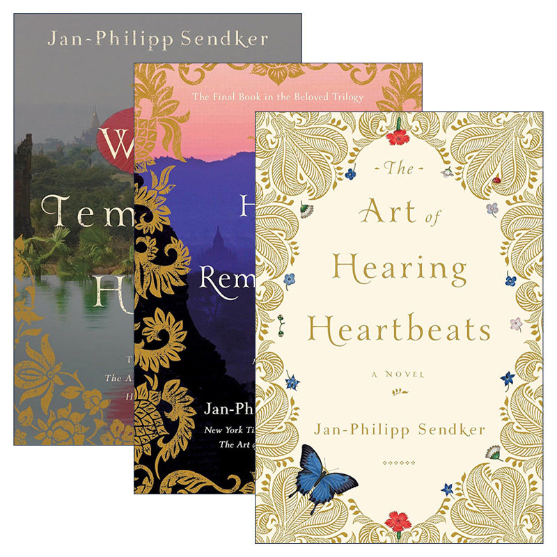 英文原版 The Art of Hearing Heartbeats 在心跳消失之前系列3册 浪漫小说 Jan-Philipp Sendker 英文版 进口英语原版书籍