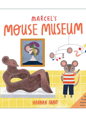 英文原版 Marcel's Mouse Museum 马塞尔的老鼠博物馆 精装图画书 英文版 进口英语原版书籍