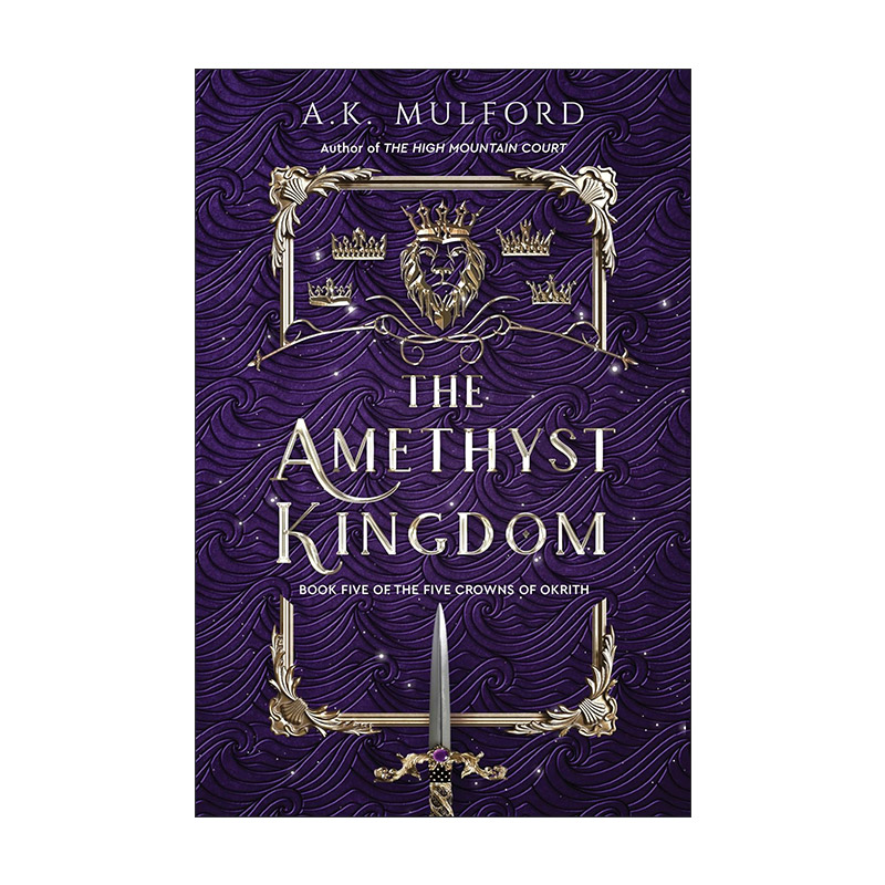 英文原版 The Amethyst Kingdom 奥克瑞斯的五顶王冠5 紫金王国 英文版 进口英语原版书籍