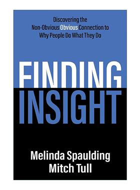 英文原版 Finding Insight 寻找洞察力 理解行为背后动机指南 市场营销 Melinda Spaulding 英文版 进口英语原版书籍