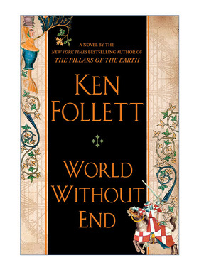 英文原版 World Without End Kingsbridge 中世纪三部曲2 无尽世界 Ken Follett 精装 英文版 进口英语原版书籍