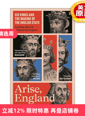 英文原版 Arise England 崛起吧英格兰 六位国王与英国国家的形成 金雀花王朝中世纪英格兰历史 英文版 进口英语原版书籍