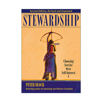 英文原版 Stewardship 管理宝典 服务至上 企业管理 Peter Block 英文版 进口英语原版书籍