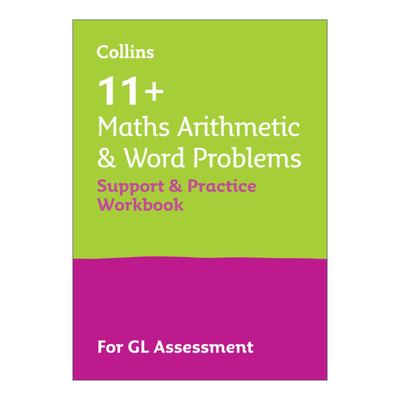 英文原版 Collins 11+ Maths Arithmetic 柯林斯英国小升初考试 数学运算和应用题练习册 针对GL测试 英文版 进口英语原版书籍