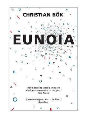 英文原版 Eunoia 美好思想 创新诗人Christian Bok 英文版 进口英语原版书籍