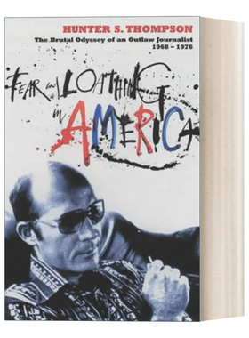 英文原版 Fear and Loathing in America 惧恨拉斯维加斯 亨特·汤普森 英文版 进口英语原版书籍