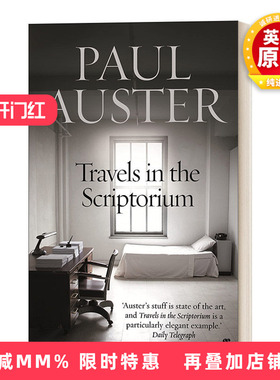 英文原版小说 Travels in the Scriptorium 密室中的旅行 奥罗 奥斯特 英文版 进口英语原版书籍
