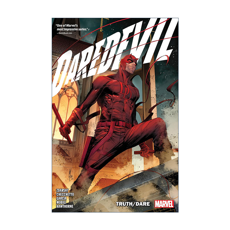 英文原版 Daredevil By Chip Zdarsky Vol.5 Truth Dare超胆侠卷五漫威漫画夜魔侠英文版进口英语原版书籍