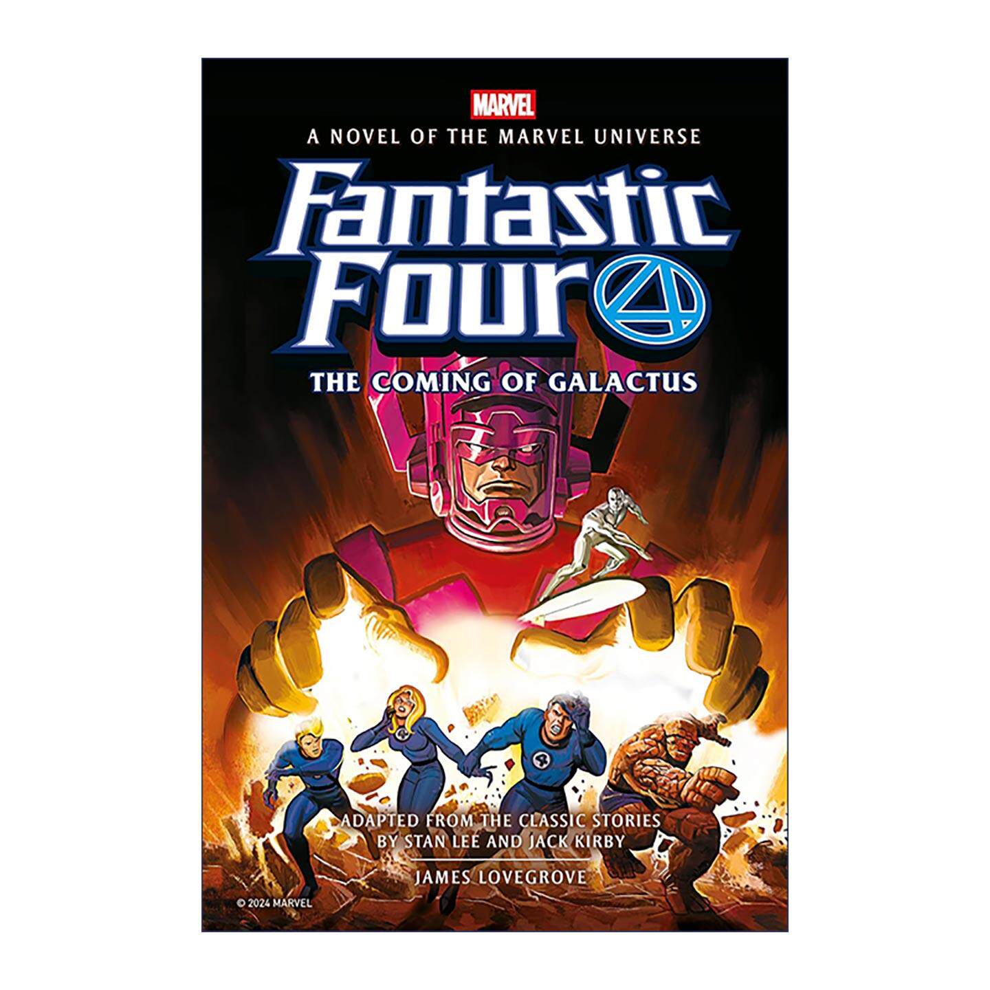 英文原版 Fantastic Four The Coming of Galactus Prose Novel 漫威神奇四侠小说 行星吞噬者来袭 英文版 进口英语原版书籍