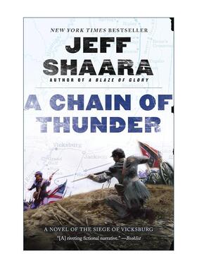 英文原版 A Chain of Thunder Civil War 1861-1865 Western Theater 02 雷霆之链  Jeff Shaara 英文版 进口英语原版书籍
