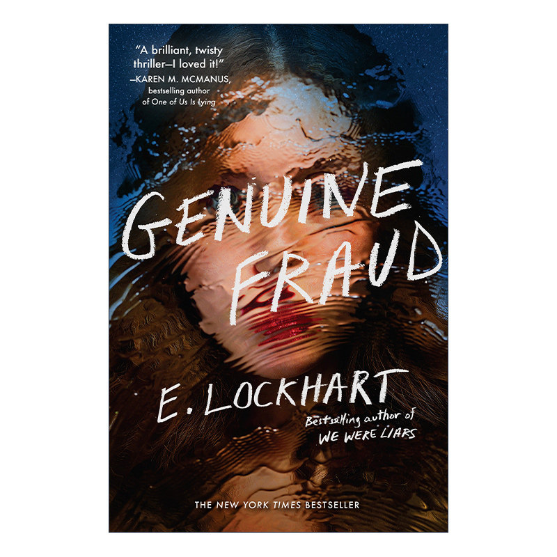 英文原版 Genuine Fraud 真实的欺诈 心理悬疑惊悚小说 We Were Liars作者E. Lockhart 英文版 进口英语原版书籍