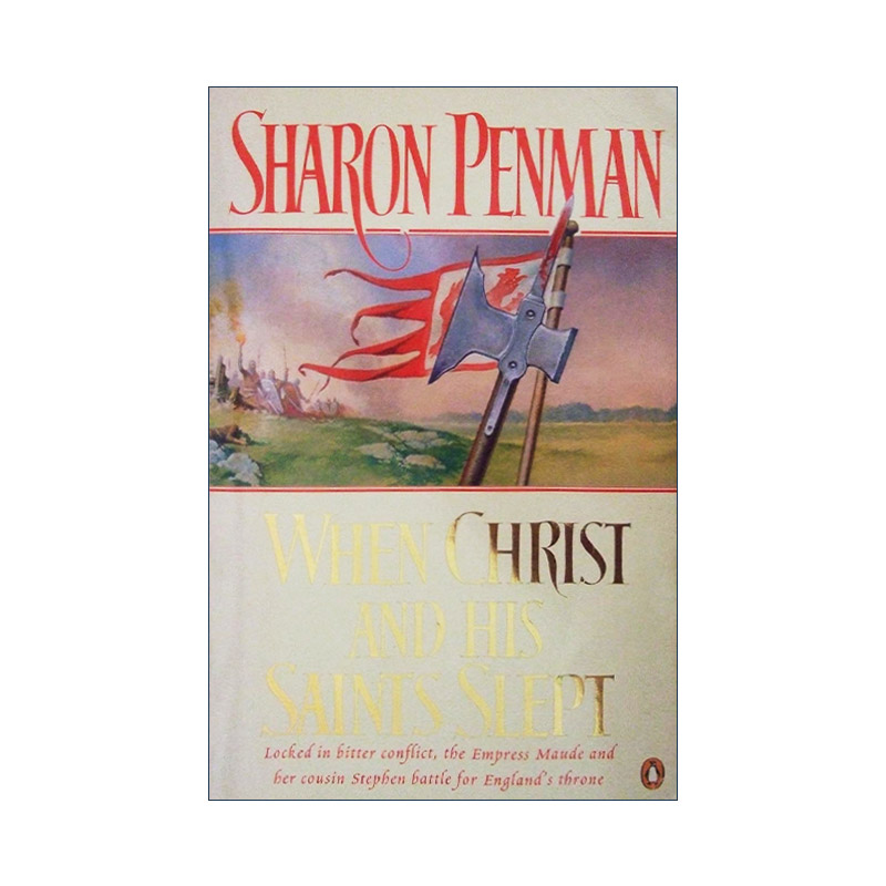 英文原版 When Christ and His Saints Slept 基督与圣徒沉睡时 Sharon Penman历史小说 金雀花王朝系列 英文版 进口英语原版书籍