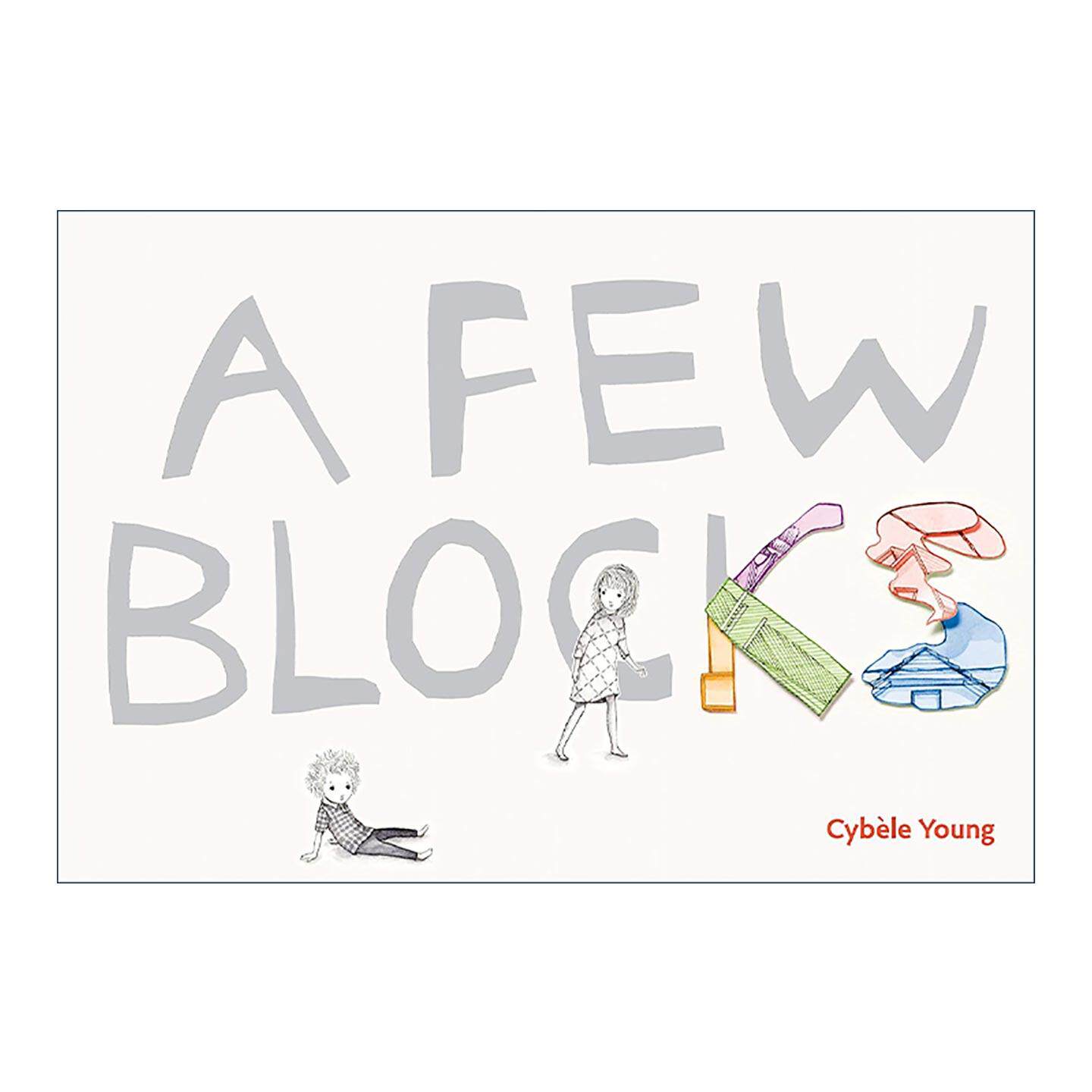 英文原版 A Few Blocks 几块 儿童精装创意绘本 3D纸雕 科克斯书评年度好书 英文版 进口英语原版书籍