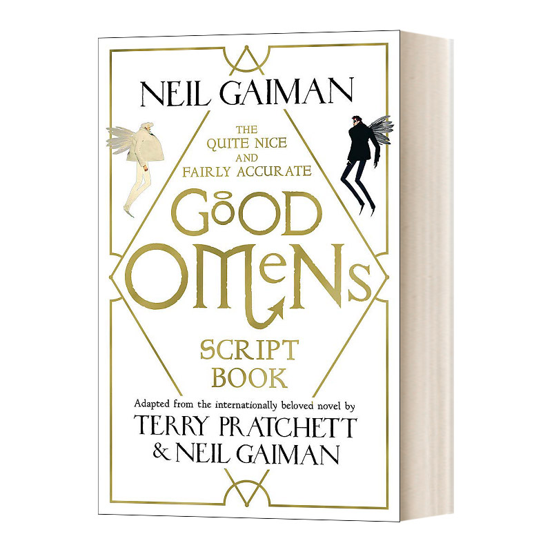 英文原版小说 The Quite Nice and Fairly Accurate Good Omens Script Book 好兆头剧本 尼尔·盖曼 英文版 进口英语原版书籍