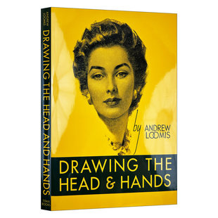 英文原版 Drawing the Head and Hands 头手素描 成年女性肖像绘画指导 美国艺术家安德鲁·路米斯 英文版 进口英语原版书籍