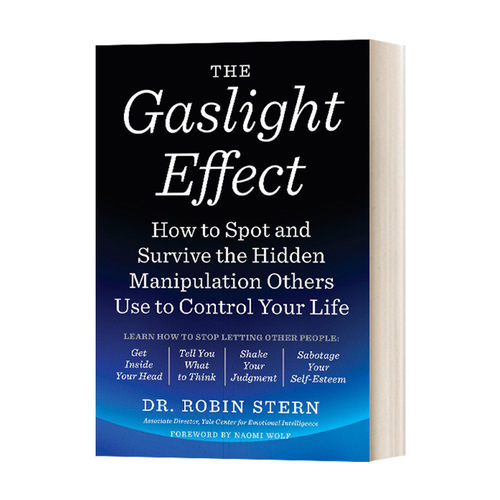 英文原版 The Gaslight Effect 煤气灯效应 英文版 进口英语原版书籍