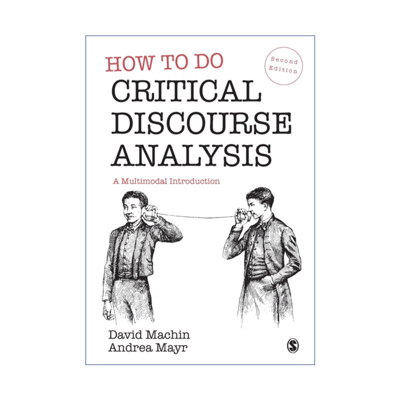英文原版 How to Do Critical Discourse Analysis 如何进行批评话语分析 多模态视角概述 大卫·梅钦 英文版 进口英语原版书籍