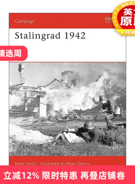 英文原版 Stalingrad 1942 苏德1942斯大林格勒战役 战争历史系列 英文版 进口英语原版书籍