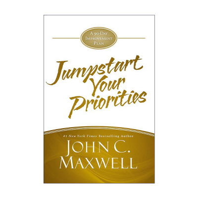 英文原版 JumpStart Your Priorities 90天改进计划之优先事项 精装 约翰·麦克斯韦尔 英文版 进口英语原版书籍