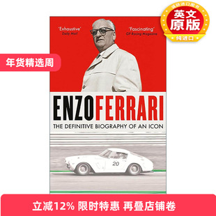 英文原版 Enzo Ferrari 恩佐·法拉利传记 法拉利汽车创始人 英文版 进口英语原版书籍