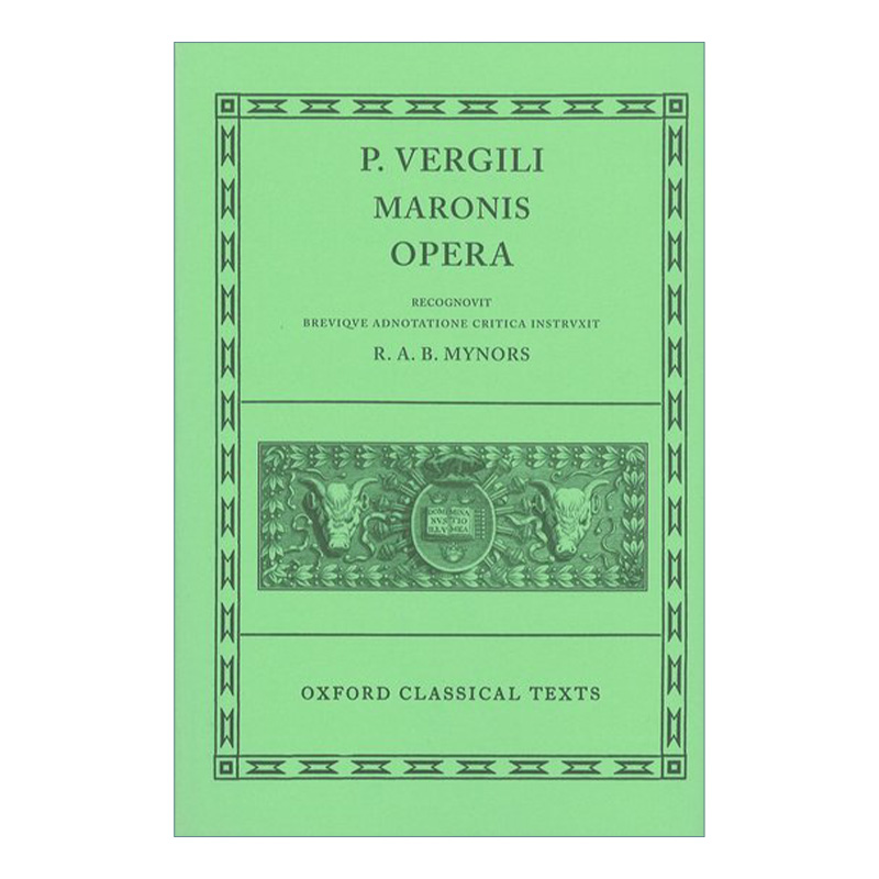 英文原版 Virgil Opera维吉尔歌剧精装牛津古典文本系列英文版进口英语原版书籍
