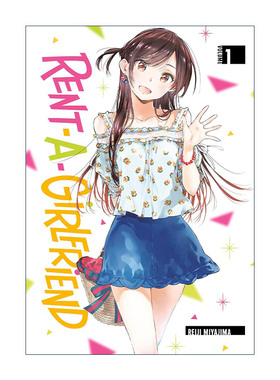 英文原版 Rent-A-Girlfriend 1 租借女友1 出租女友 同名动漫漫画 宫岛礼吏 讲谈社 英文版 进口英语原版书籍