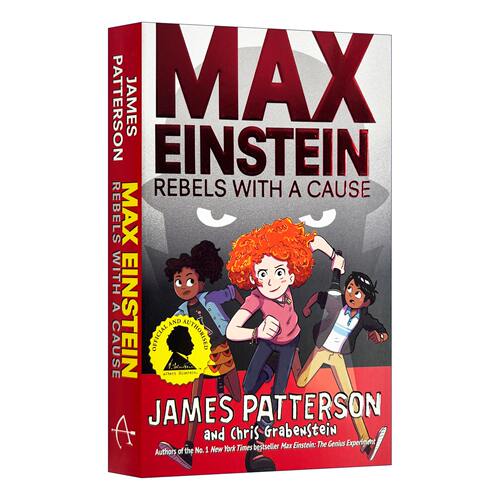 马克斯爱因斯坦 有原因的反叛 英文原版 Max Einstein Rebels with a Cause 青少年英语课外阅读章节桥梁书 英文版进口原版书籍