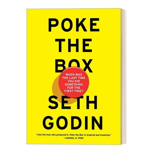 英文原版 Poke the Box 戳盒子 你上一次初尝试做某些事情是什么时候 创造力 紫牛作者Seth Godin 精装 英文版 进口英语原版书籍
