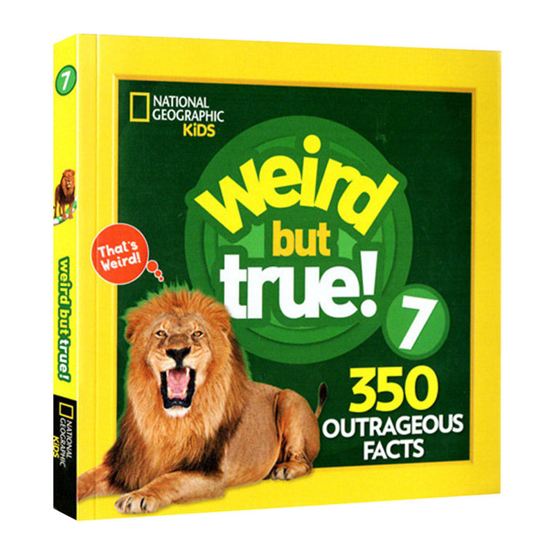 英文原版 Weird But True 7: Expanded Edition 真的好奇怪7 英文版儿童全英语书