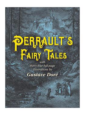 英文原版 Perrault's Fairy Tales Dover Children's Classics 夏尔·佩罗的童话故事集 英文版 进口英语原版书籍