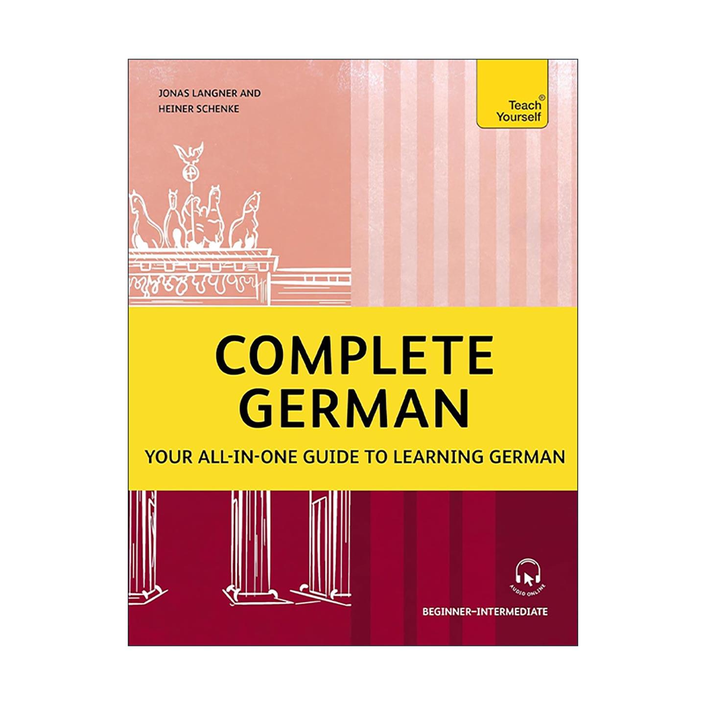 英文原版 Complete German 德语完全自学教程 零基础至中级 附APP音频 Teach Yourself 英文版 进口英语原版书籍